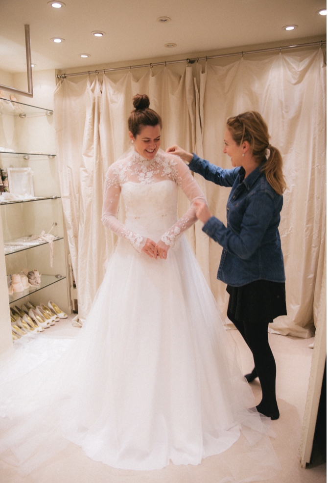 The Story Of Rosie Londoner's Bespoke Wedding Dress | Phillipa Lepley