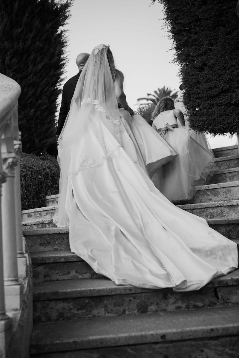 Couture Wedding Dress - Phillipa Lepley - AT VILLA ET JARDINS EPHRUSSI DE ROTHSCHILD