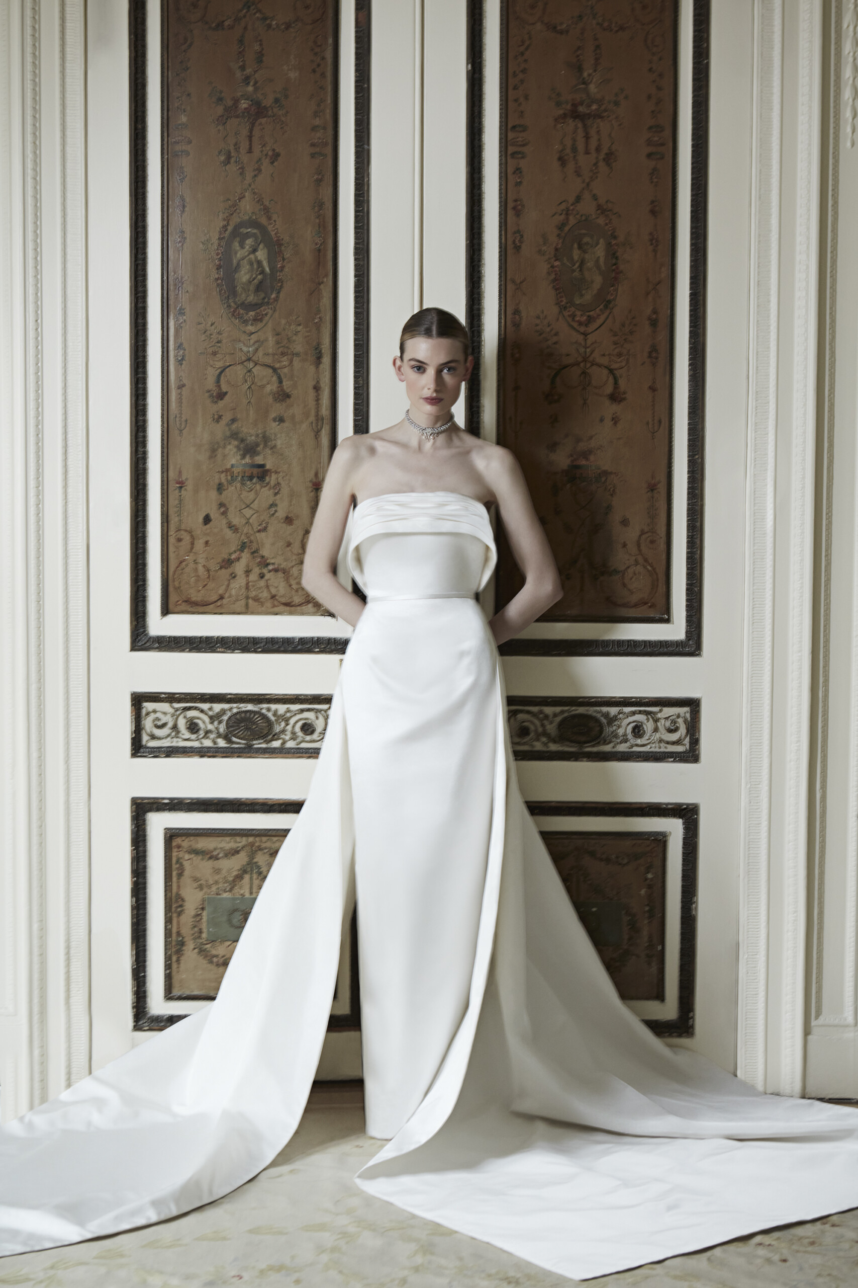 The_Clean_And_Modern_Couture_Bridal_Gown_Minimalist_Wedding_Dress
