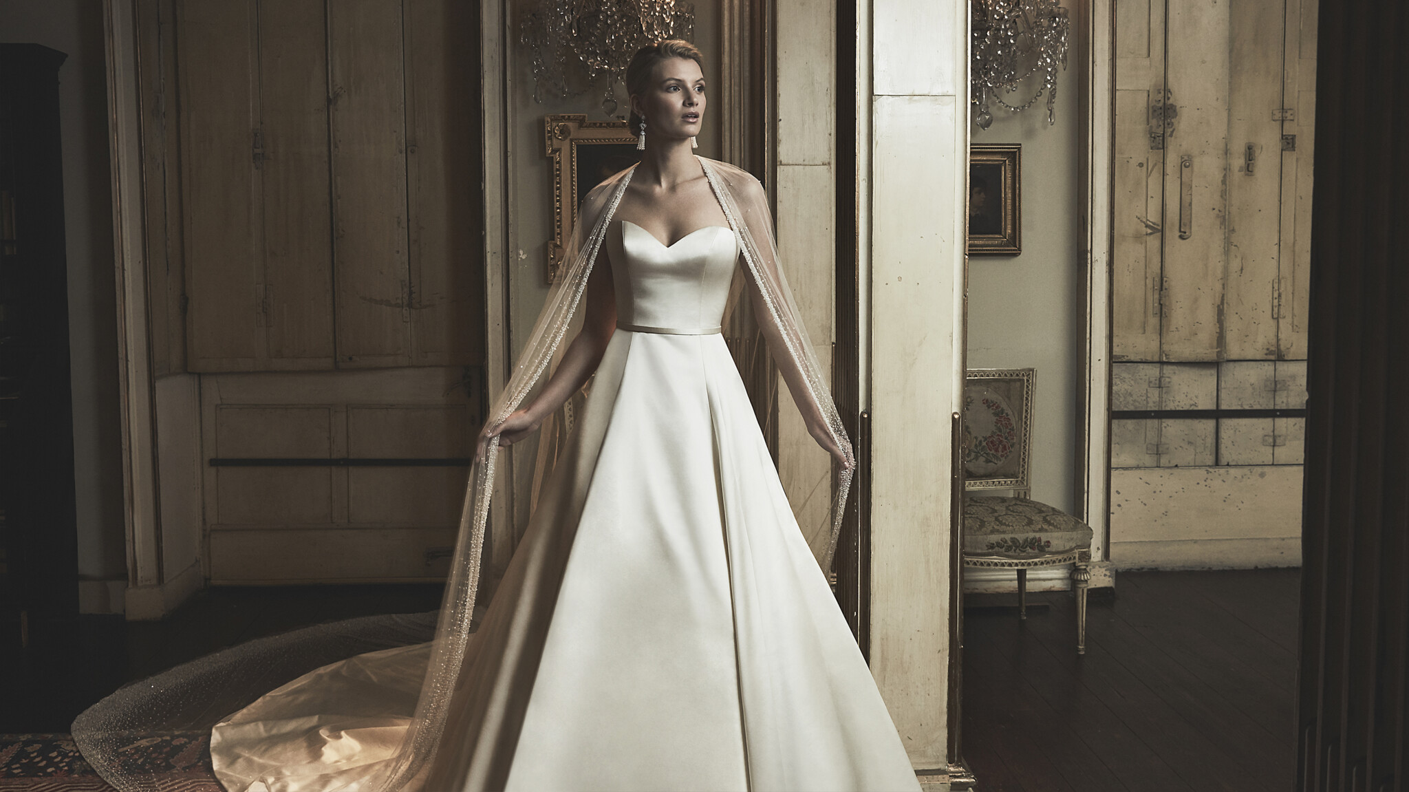Phillipa-Lepley-Couture-Wedding-Dress-Nude-Baby-Olivia-Satin-With-Beaded-Veil