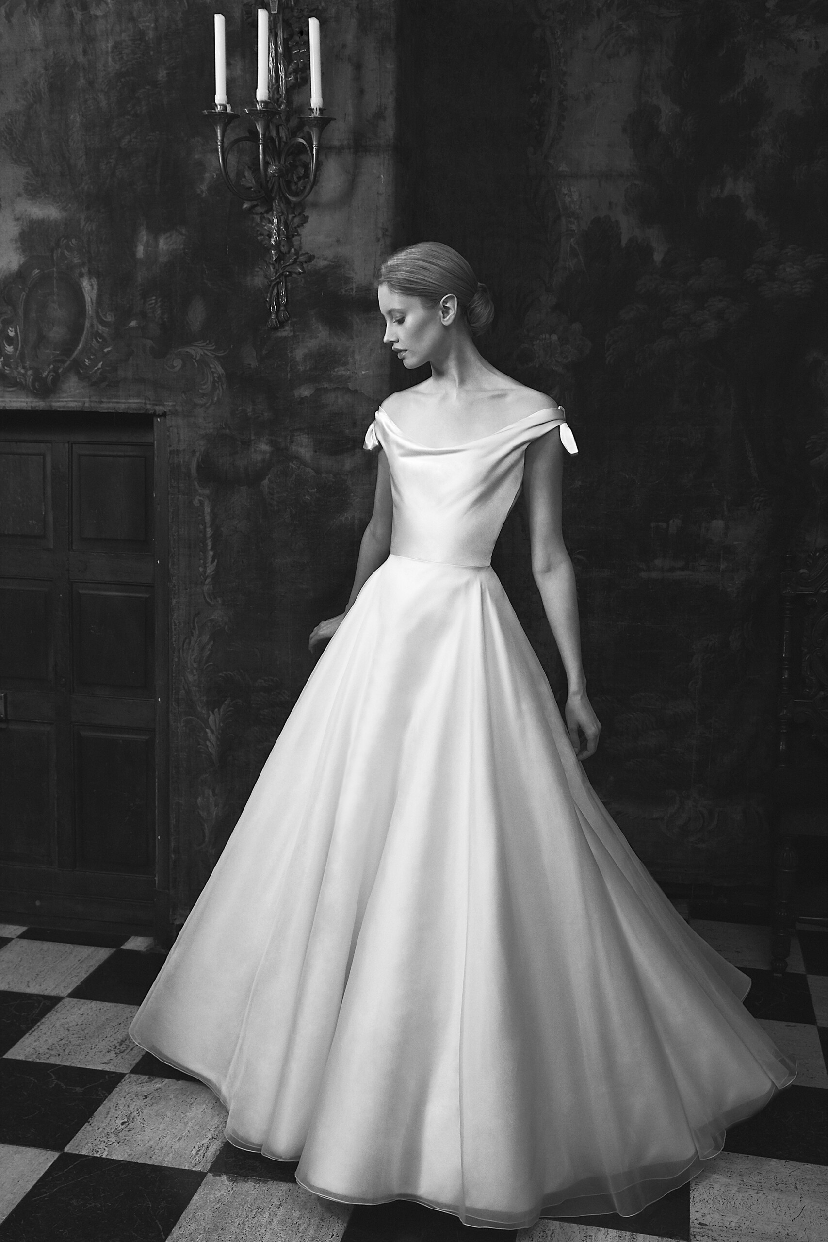 Phillipa-Lepley-Couture-Wedding-Dress-Vienna-Organza-Shoulder-Bow 2