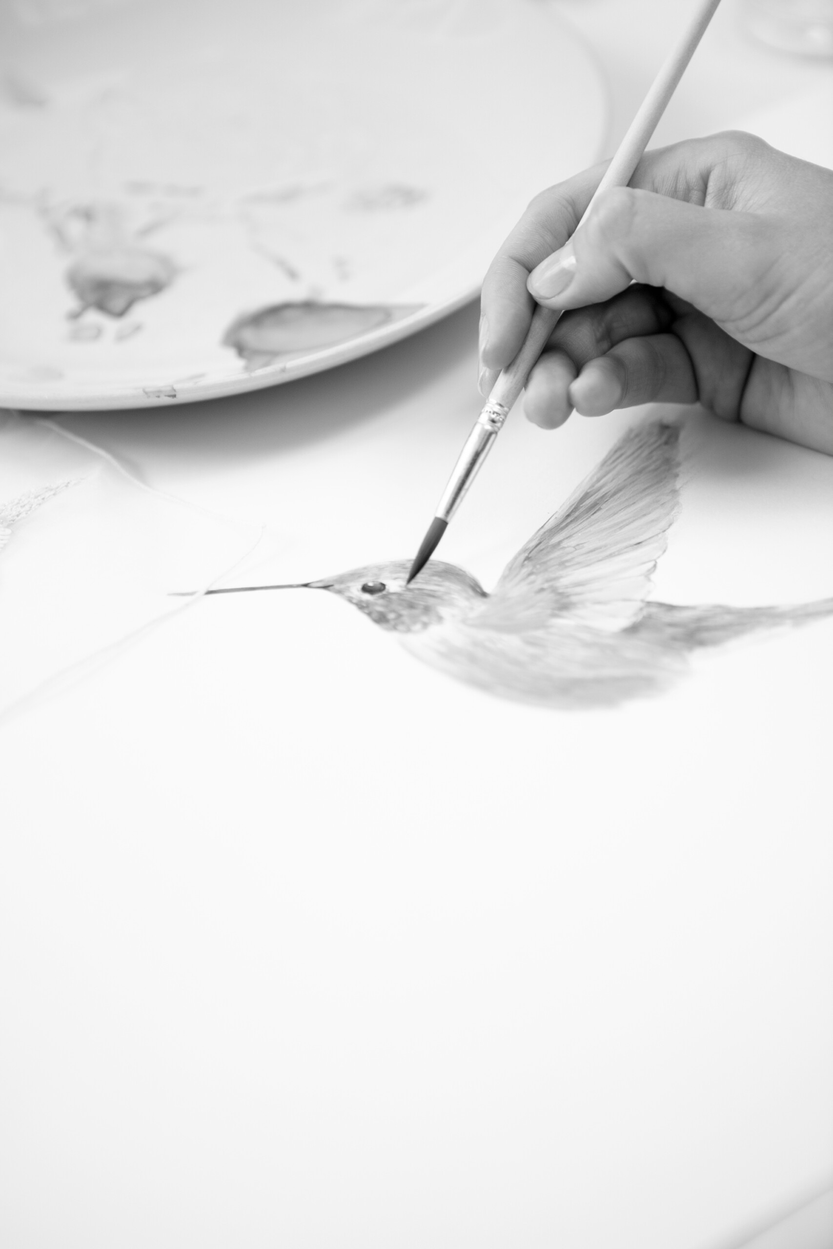 Phillipa-Lepley-Couture-Wedding-Dress-Vienna-Organza-Hummingbirds-Artwork-1