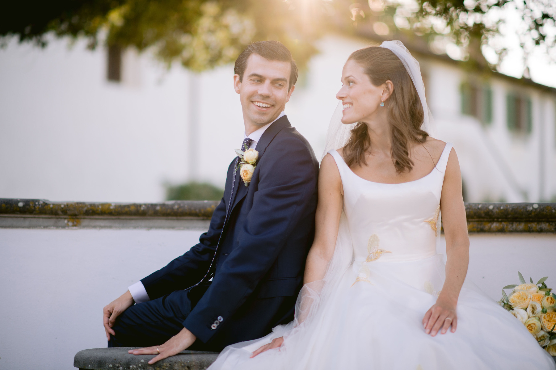 Phillipa_Lepley_Couture_Real_Bride_Alexandra_Embroidered_Hummingbird_Silk_Organza_Wedding_Dress_Plain_Tulle_Veil_7