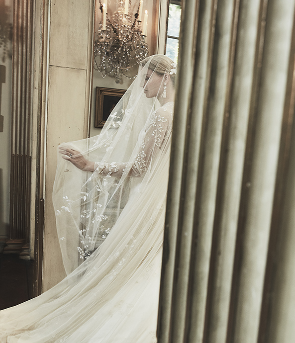 Phillipa_Lepley_Couture_Wedding_Dress_London_UK_Embroidered_Tulle_Fern_Long_Sleeves_High_Neck