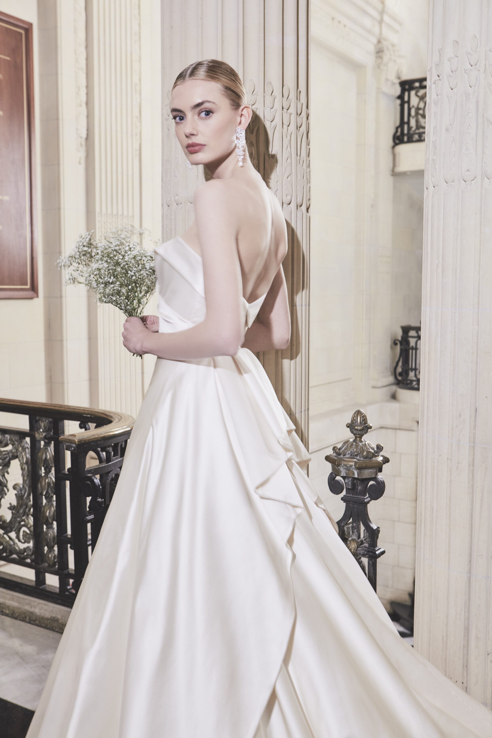 The Duchess Satin Wedding Gown