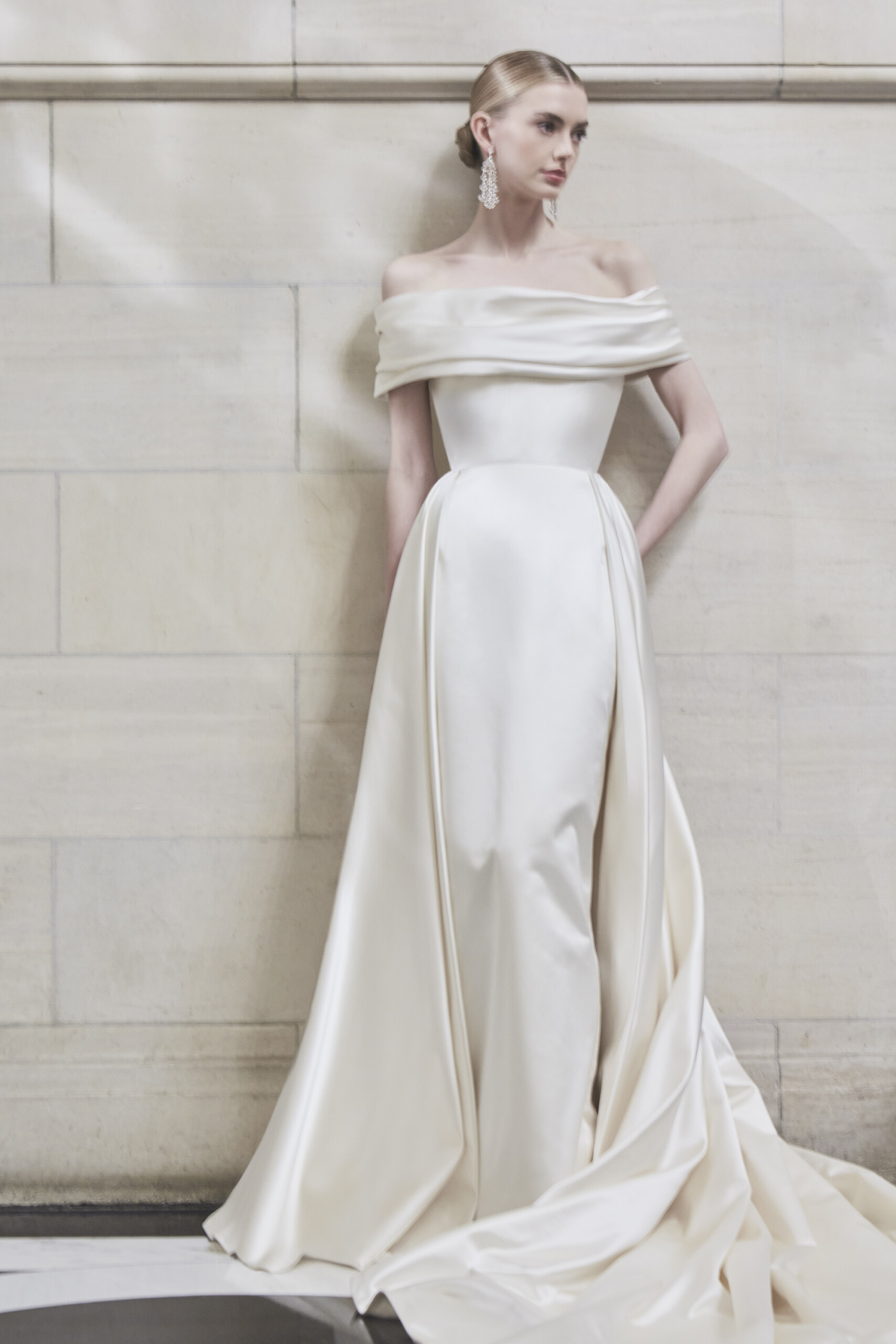 The Duchess Satin Wedding Gown