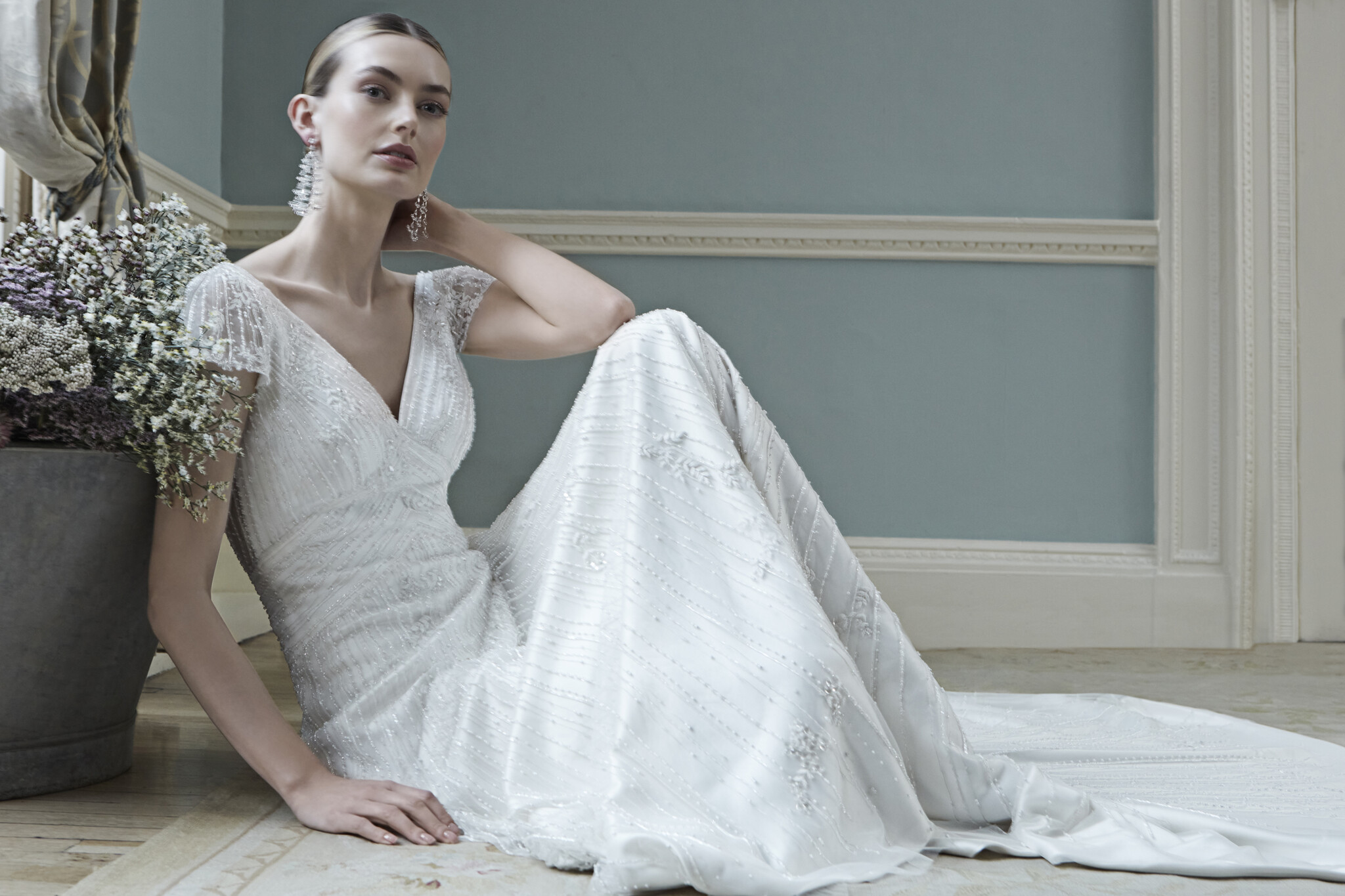 Phillipa-Lepley-Couture-Wedding-Dress-Fitzgerald-Cascading-Leaves