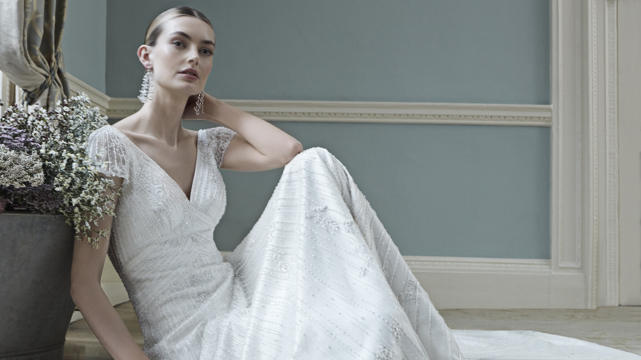Phillipa-Lepley-Couture-Wedding-Dress-Fitzgerald-Cascading-Leaves