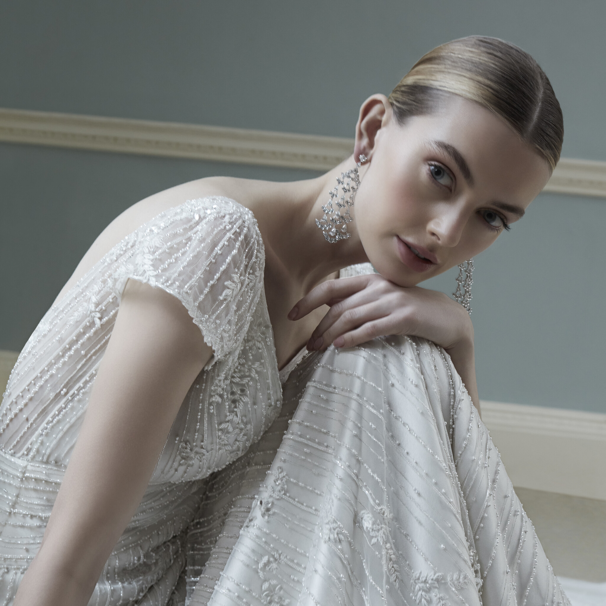 Phillipa-Lepley-Couture-Wedding-Dress-Fitzgerald-Cascading-Leaves