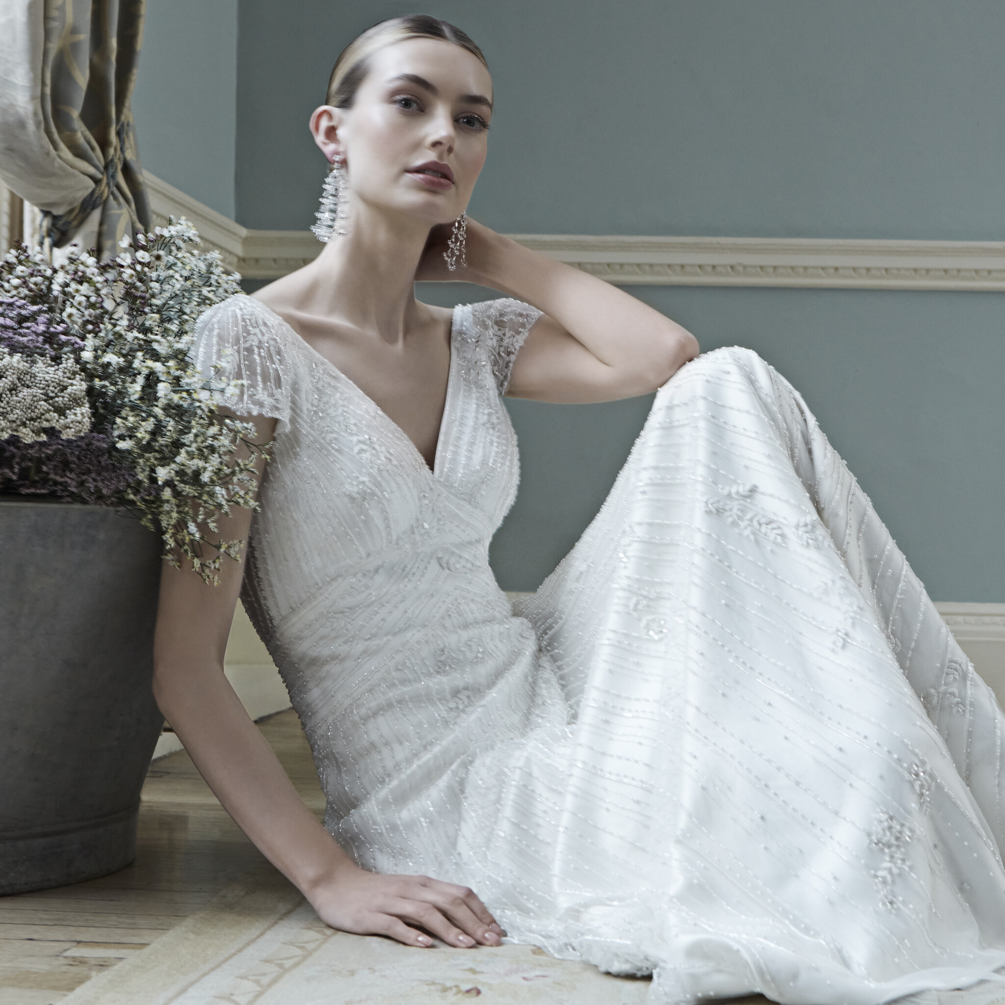 Phillipa-Lepley-Couture-Wedding-Dress-Fitzgerald-Cascading-Leaves
