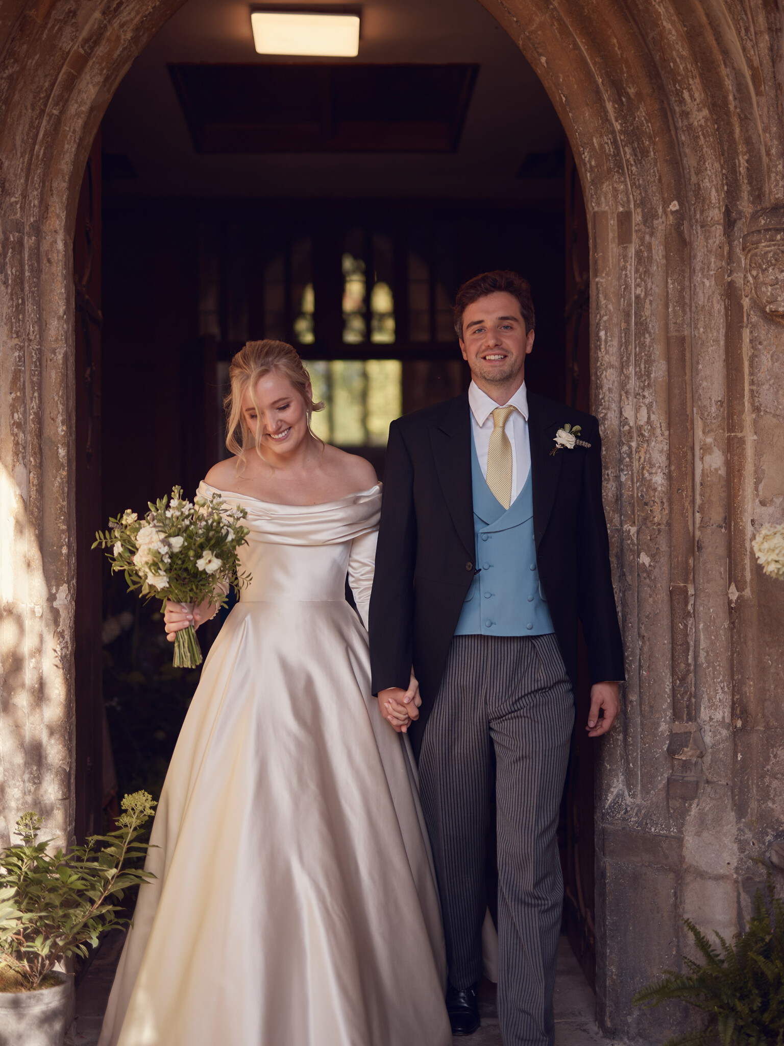 Phillipa Lepley Bride Davina Duchess Satin Wedding Dress