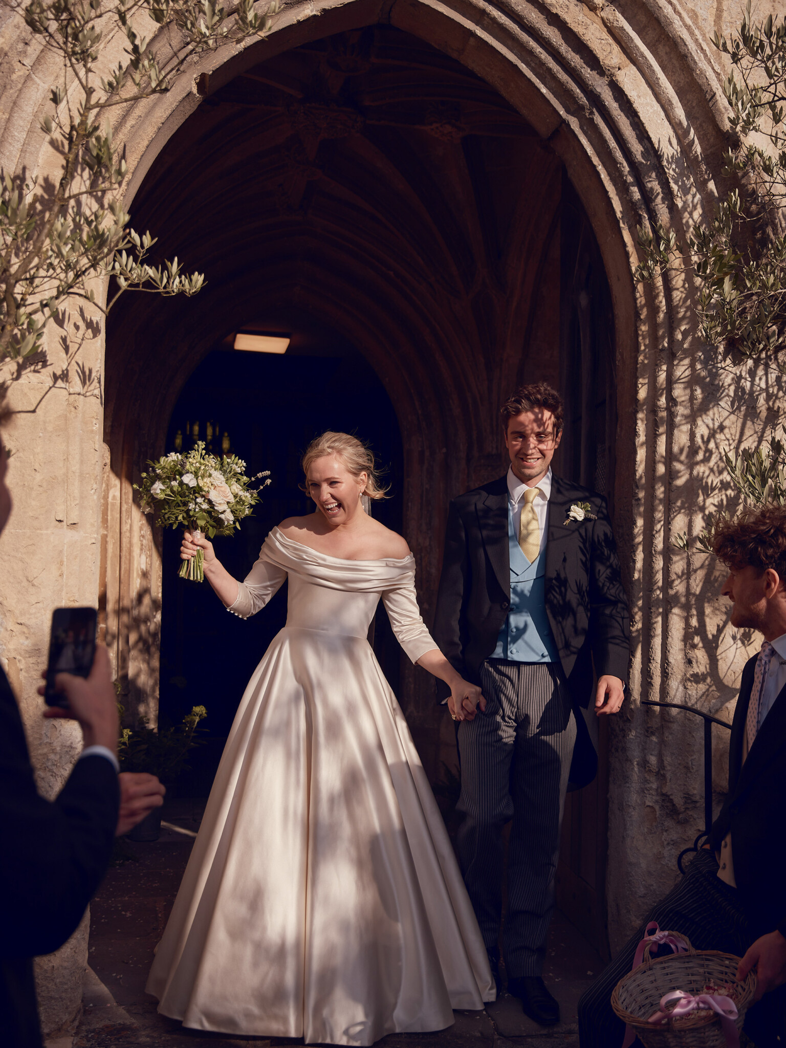 Phillipa Lepley Bride Davina Duchess Satin Wedding Dress