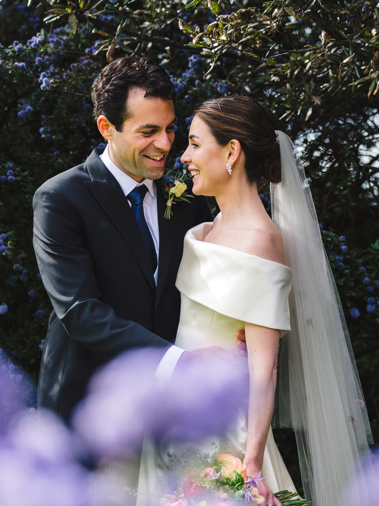 Phillipa Lepley Bride Georgina Off The Shoulder Duchess Satin Wedding Dress With Collar
