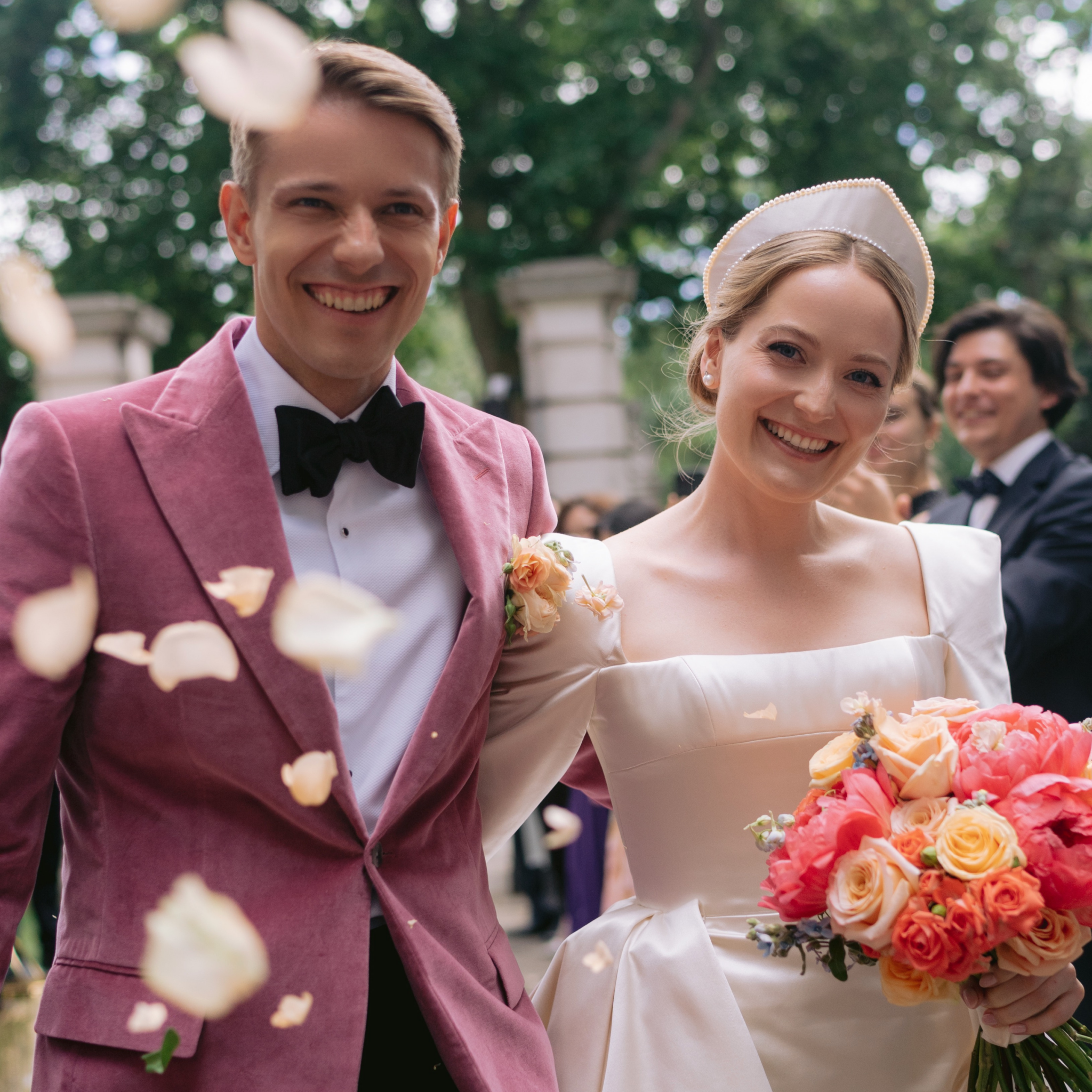 Phillipa_Lepley_Bride_Maria_Duchess_Satin_Square_Neckline_Wedding_Dress_Buttercup_Lace_Veil