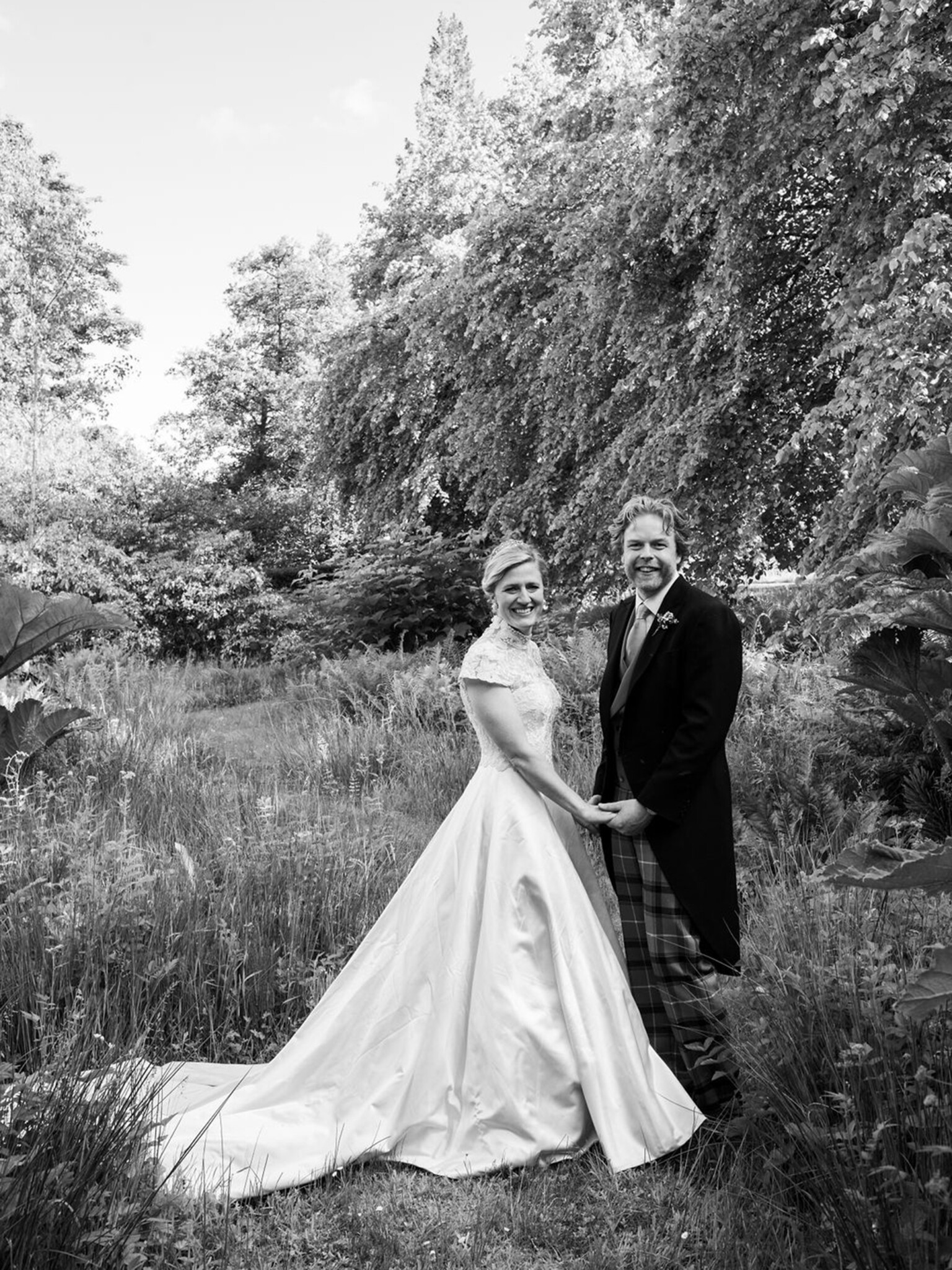 Phillipa Lepley Bride Roseanna Balmoral Wedding High Neck Embroidered Wedding Dress