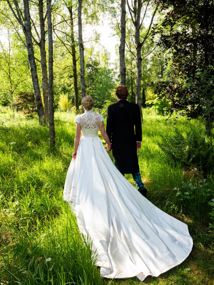 Phillipa Lepley Bride Roseanna Balmoral Wedding High Neck Embroidered Wedding Dress