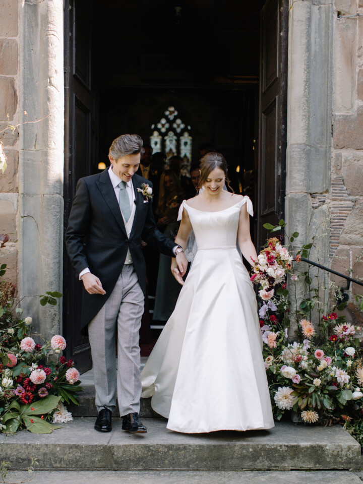 Phillipa Lepley Bride Emma Bespoke Duchess Satin Wedding Dress With Bows