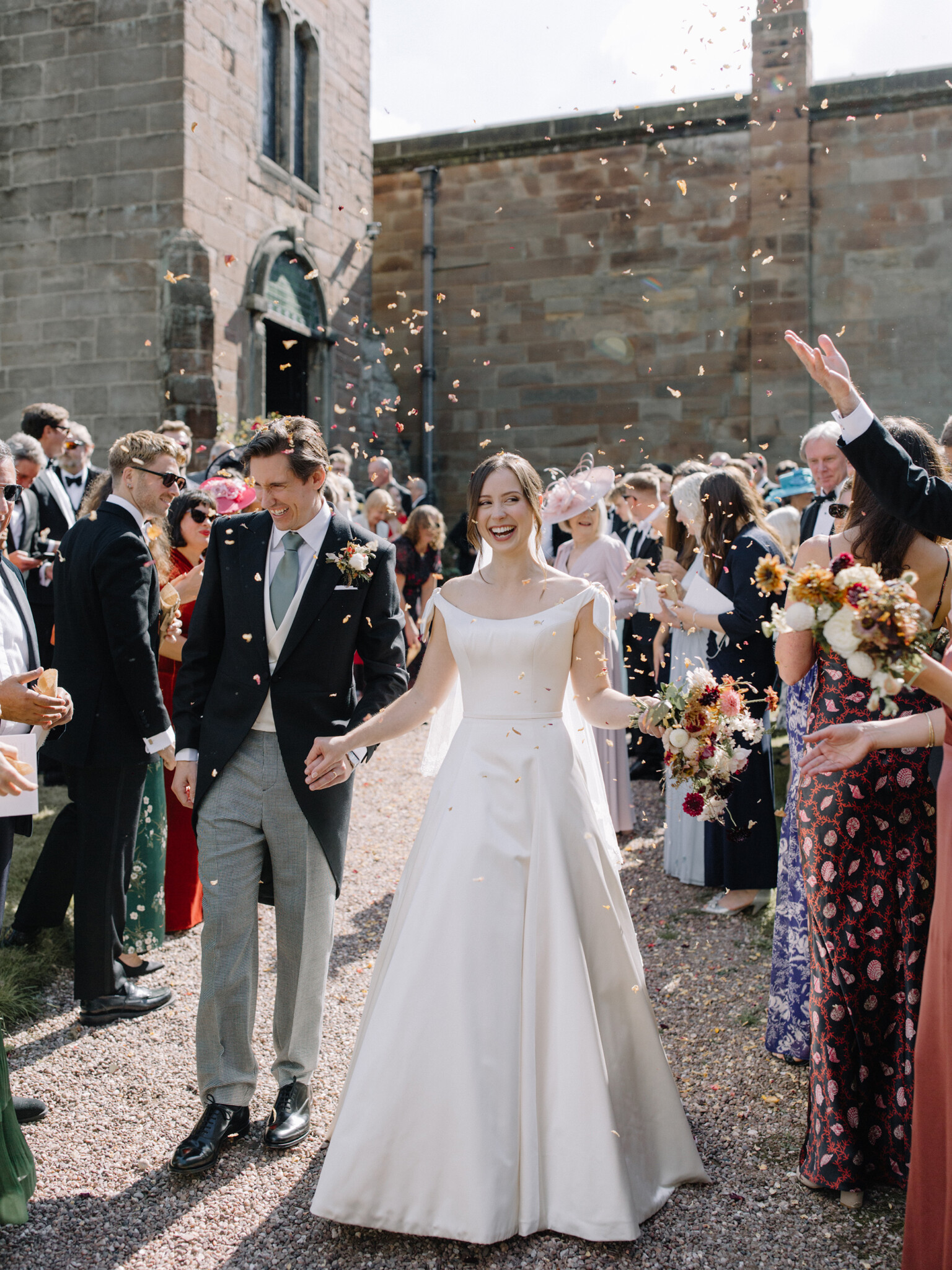 Phillipa Lepley Bride Emma Bespoke Duchess Satin Wedding Dress With Bows