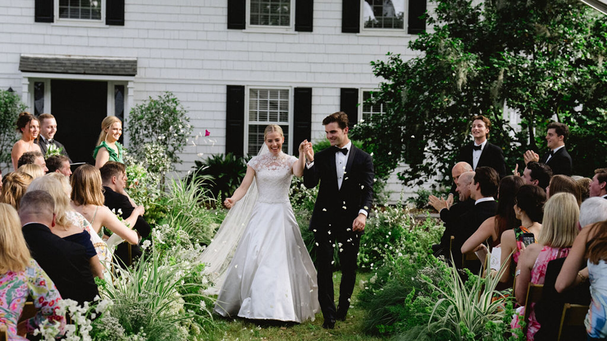 Phillipa Lepley bride Julia High Neck Dropped Waist Wedding Dress With Removable Embroidered Top Charleston Wedding