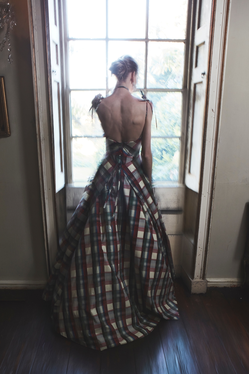 Phillipa_Lepley_Couture_Bespoke_Eveningwear_Tartan_Tied_Back