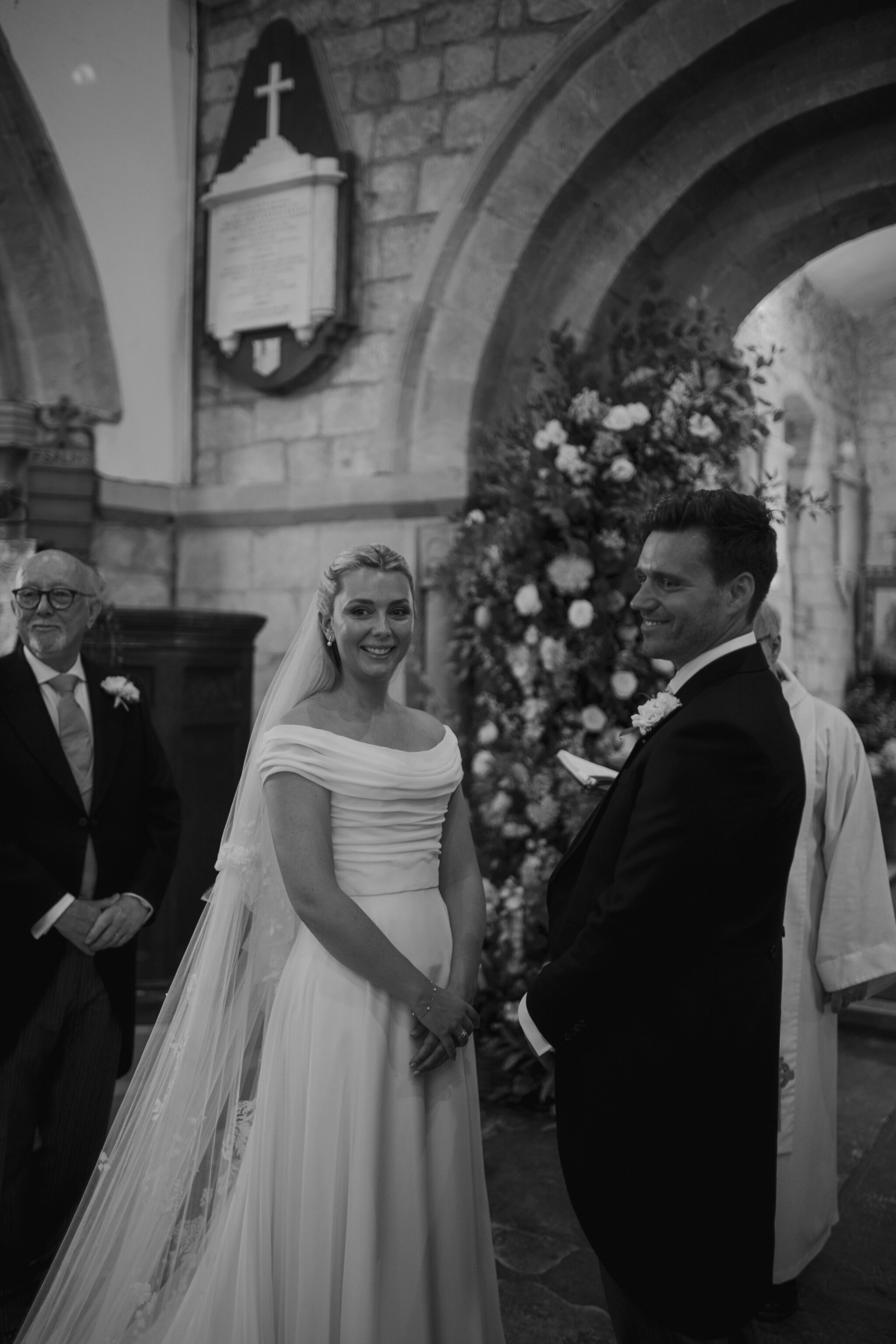 Phillipa_Lepley_Bride_Flo_English_Country_Wedding_Draped_Off_The_Shoulder_Corseted_Wedding_Dress_Embroidered_Veil