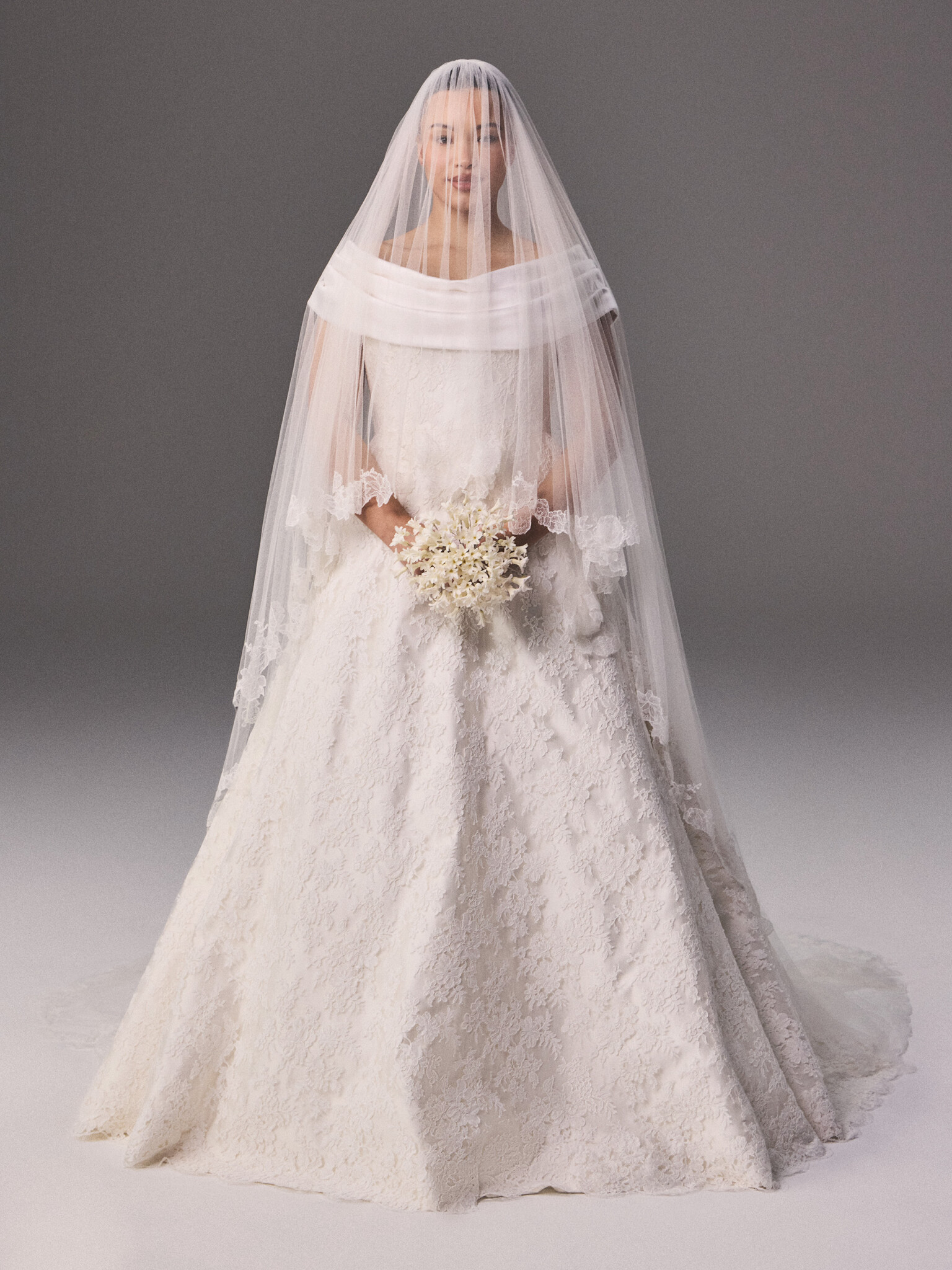 Phillipa Lepley Couture Chapter Forty Venice Drape Summer Bouquet