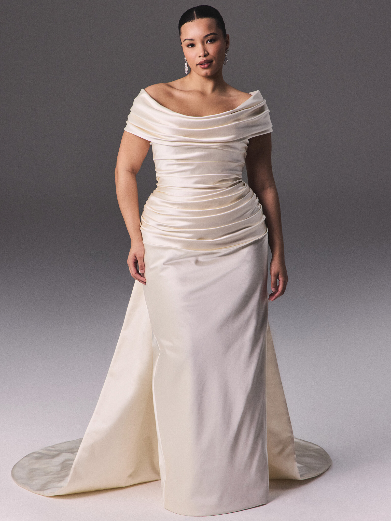 Phillipa Lepley Couture Chapter Forty Serenity Satin Drape