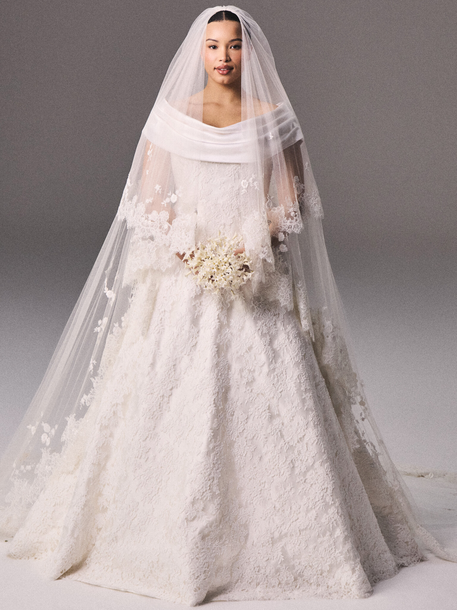 Phillipa Lepley Couture Chapter Forty Venice Drape Summer Bouquet 