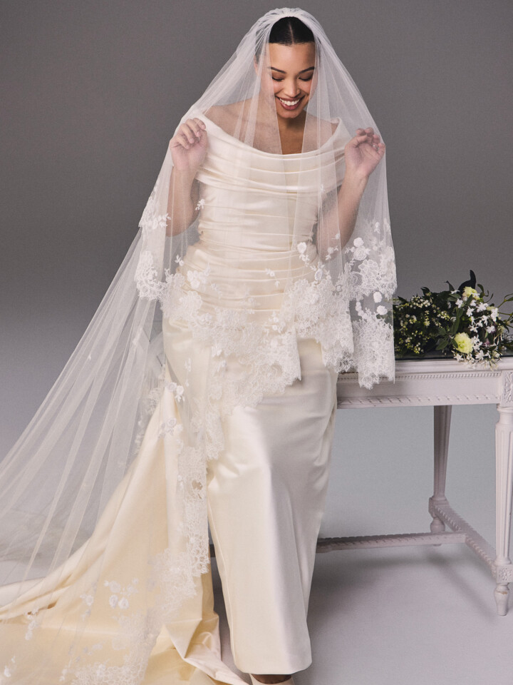 Phillipa Lepley Couture Chapter Forty Serenity Satin Drape 