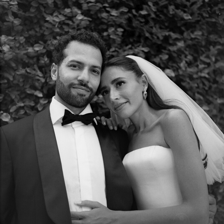 Phillipa Lepley bride Bana Dropped Waist Minimalist Couture Duchess Satin Wedding Dress With Corset and Short Veil