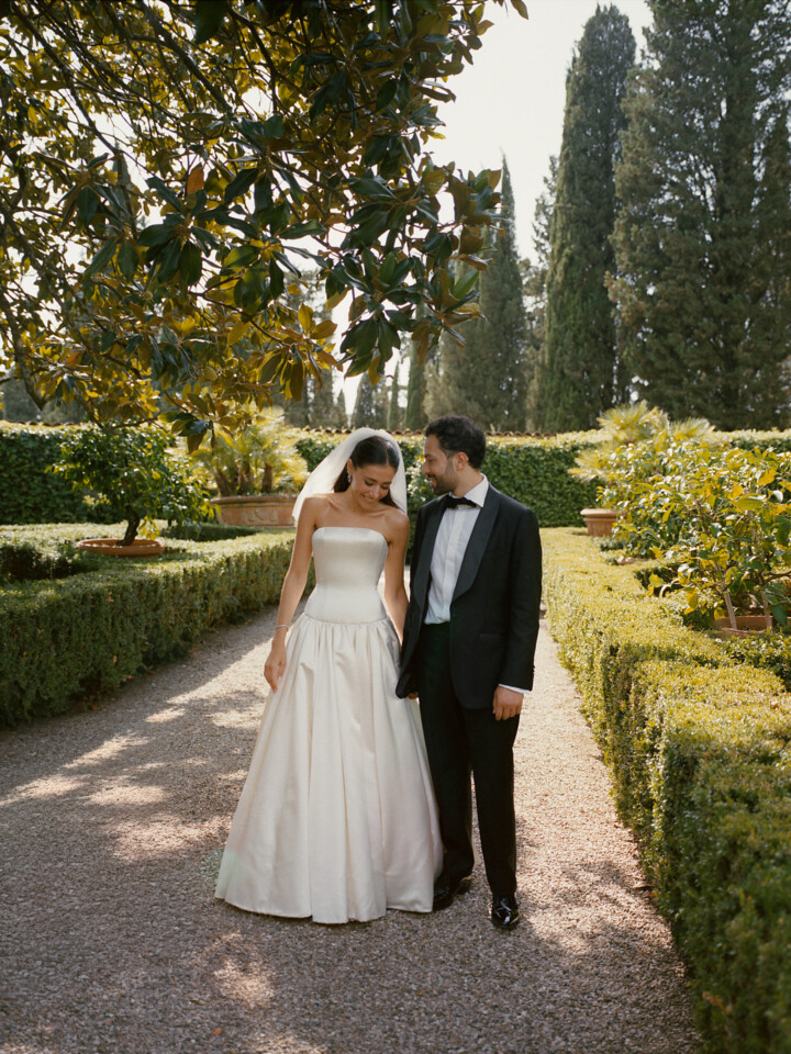 Phillipa Lepley bride Bana Dropped Waist Minimalist Couture Duchess Satin Wedding Dress With Corset and Short Veil
