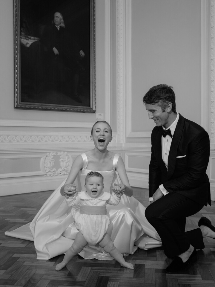 Phillipa Lepley Bride Sky Jessica Watteau Couture Duchess Satin Wedding Dress With Removable Watteau Train Victoria And Albert Museum Wedding London